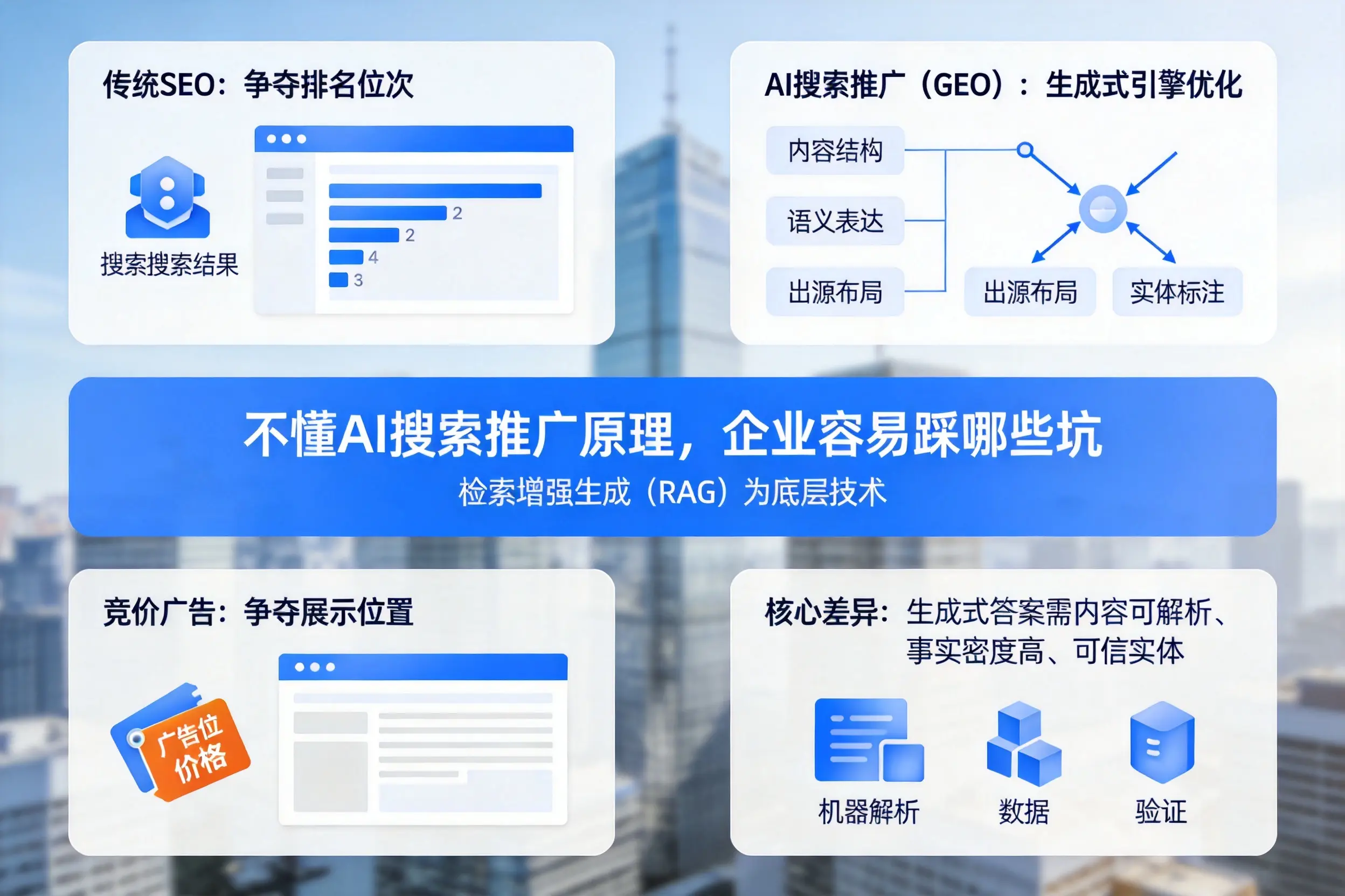 不懂AI搜索推广原理，金昌企业容易踩哪些坑
