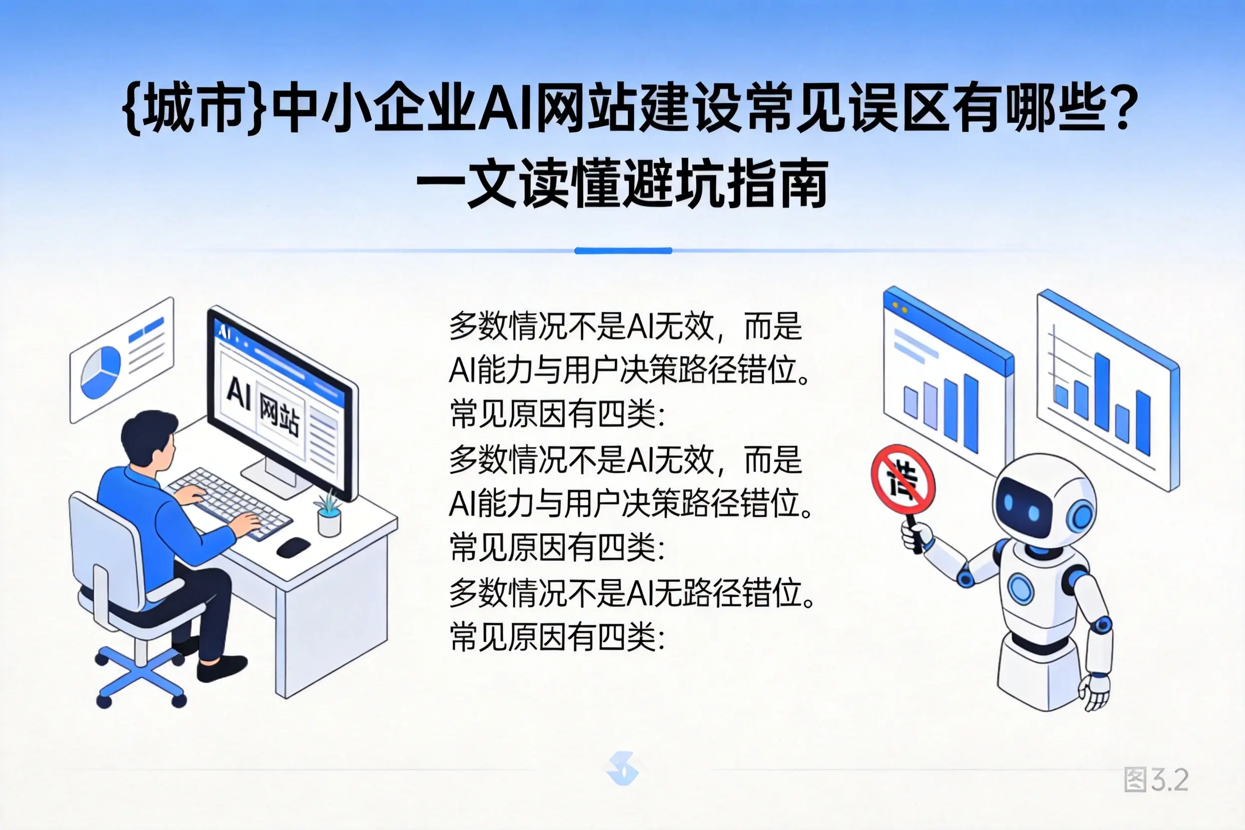 金昌中小企业AI网站建设常见误区有哪些？一文读懂避坑指南